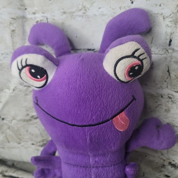 National Entertainment Network NEN Purple Shrimp Plush Appx 13+ inches - Picture 3 of 5